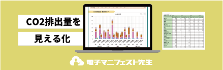 ＣＯ₂排出量の見える化